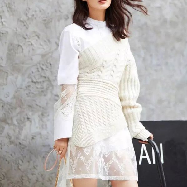 2020 spring new sweater female star same pullover pullovercoat pulloverslim fit slimming outer pullover solid color knitted bottoming shirt, White;black
2020 spring new sweater female star same pullover pullovercoat pulloverslim fit slimming outer pullover solid color knitted bottoming shirt, White;black