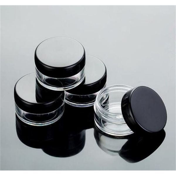jars 5g with clear plastic black container lids cosmetic cream pot makeup eye shadow nails powder jewelry bottle
jars 5g with clear plastic black container lids cosmetic cream pot makeup eye shadow nails powder jewelry bottle