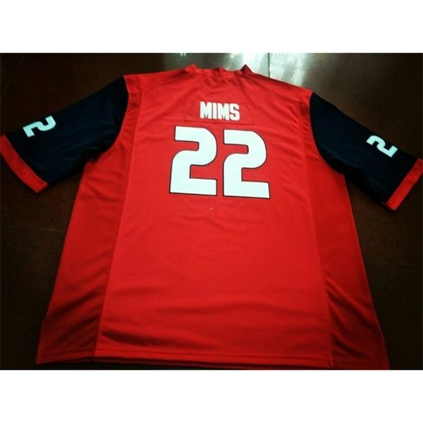 2604 fresno state bulldogs j. mims #22 real full embroidery college jersey size s-4xl or custom any name or number jersey, Black
2604 fresno state bulldogs j. mims #22 real full embroidery college jersey size s-4xl or custom any name or number jersey, Black