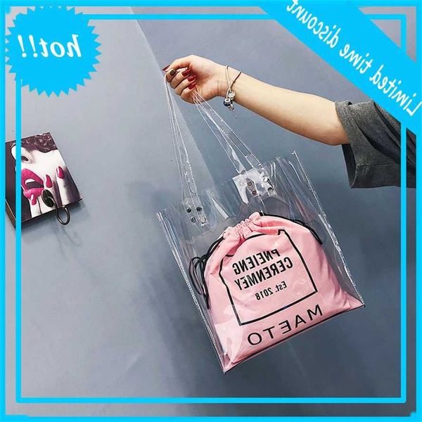 summer large capacity beach transparent mother and son women's new leisure jelly shopping bucket bag
summer large capacity beach transparent mother and son women's new leisure jelly shopping bucket bag