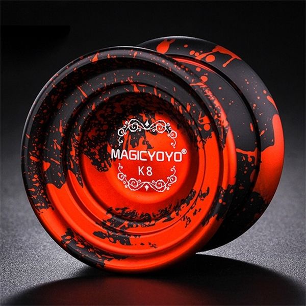 k8 professional unresponsive yoyo with 8 balls bearing & 1 string - red black 1020 
k8 professional unresponsive yoyo with 8 balls bearing & 1 string - red black 1020