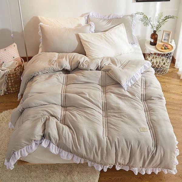 comforters & sets lace flower winter thicken warm quilt bedding comforter soft spring&autumn bedroom quilted keep duvet with filling blanket
comforters & sets lace flower winter thicken warm quilt bedding comforter soft spring&autumn bedroom quilted keep duvet with filling blanket