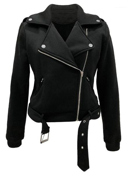 women's jackets ladies autumn black slim cool women jacket female basic streetwear zipper lapel motorcylce faux femme outwear coat s-3x, Black;brown
women's jackets ladies autumn black slim cool women jacket female basic streetwear zipper lapel motorcylce faux femme outwear coat s-3x, Black;brown