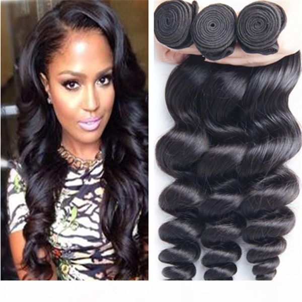 wholesale unprocessed brazilian peruvian malaysian hair bundles loose wave wefts indian human hair by dhl, Black;brown
wholesale unprocessed brazilian peruvian malaysian hair bundles loose wave wefts indian human hair by dhl, Black;brown