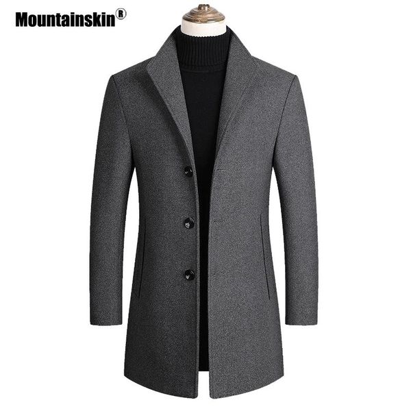 mountainskin men wool blends coats autumn winter new solid color men's wool jacket luxurious brand clothing sa837, Black
mountainskin men wool blends coats autumn winter new solid color men's wool jacket luxurious brand clothing sa837, Black