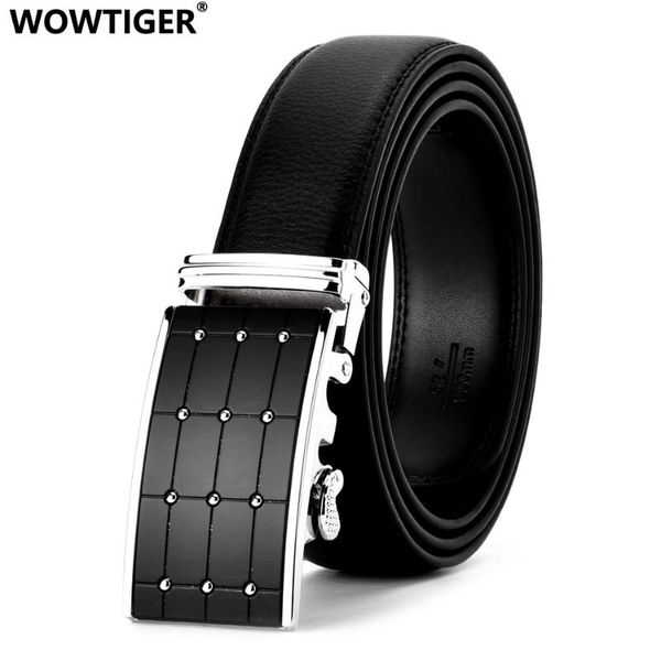 wowtiger white cowhide genuine leather belt for men male brand ratchet automatic luxury belts cinturones hombre, Black;brown
wowtiger white cowhide genuine leather belt for men male brand ratchet automatic luxury belts cinturones hombre, Black;brown