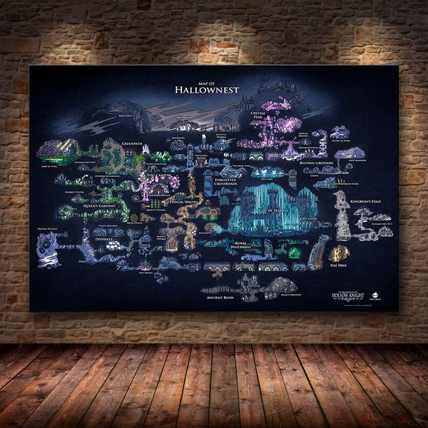 hollow knight map game poster decoration painting of the on hd canvas hallownest wall art q1107
hollow knight map game poster decoration painting of the on hd canvas hallownest wall art q1107