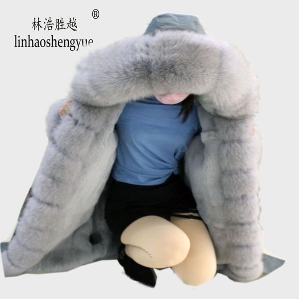 linhaoshengyue winter women outwear thick parkas natural real fur collar coat lining, Black
linhaoshengyue winter women outwear thick parkas natural real fur collar coat lining, Black