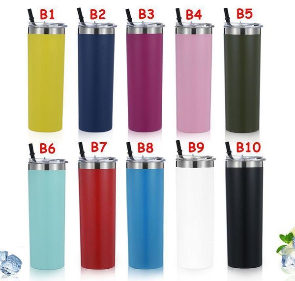 20oz skinny tumbler stainless steel vacuum insulated straight cup coffee mug glasses with lids and straw beer mu bbyfwf outbag2007
20oz skinny tumbler stainless steel vacuum insulated straight cup coffee mug glasses with lids and straw beer mu bbyfwf outbag2007