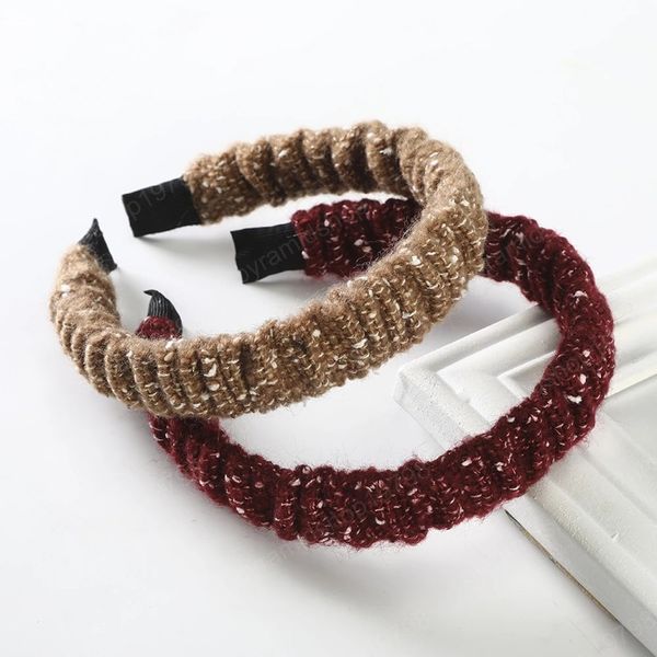 wool knitted hairbands for women twist knitting hair bands headdress solid color headband fashion hair accessories, Slivery;white
wool knitted hairbands for women twist knitting hair bands headdress solid color headband fashion hair accessories, Slivery;white