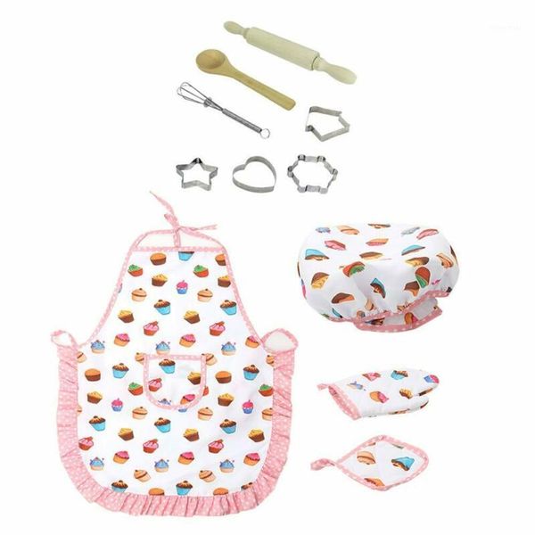 aprons kids cooking and baking set kitchen deluxe chef costume pretend role play kit apron hat suit for 3 years old children1
aprons kids cooking and baking set kitchen deluxe chef costume pretend role play kit apron hat suit for 3 years old children1