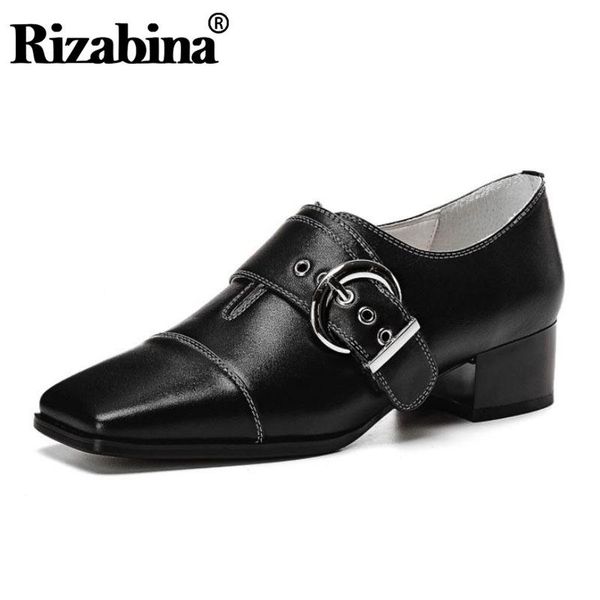 rizabina 2020 new arrival women pumps shoes genuine leather buckle shoes women fashion square toe thick heel footwear size 33-42, Black
rizabina 2020 new arrival women pumps shoes genuine leather buckle shoes women fashion square toe thick heel footwear size 33-42, Black