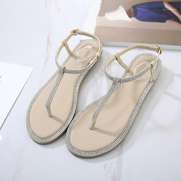 koovan women's rhinestone sandals 2018 summer new style rhinestone elegant flat women's flip comfortable girls beach flats1, Black
koovan women's rhinestone sandals 2018 summer new style rhinestone elegant flat women's flip comfortable girls beach flats1, Black