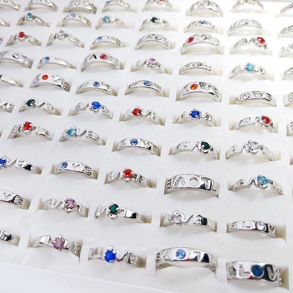 gorgeous color single drill love zircon crystal ring mix style multi design personalized women jewelry 50pcs/lot, Golden;silver
gorgeous color single drill love zircon crystal ring mix style multi design personalized women jewelry 50pcs/lot, Golden;silver