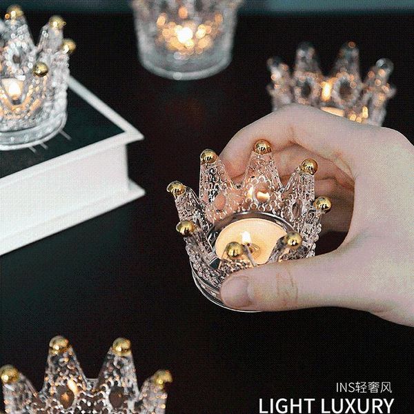 candle holders multifunctonal crown shaped crystal glass tealight holder lipstick makeup organizer
candle holders multifunctonal crown shaped crystal glass tealight holder lipstick makeup organizer