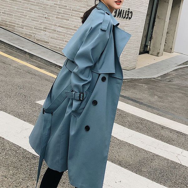 2020 spring autumn female new casual belt trench coats loose long sleeve overcoat ladies double breasted outerwear fy10 1031, Tan;black
2020 spring autumn female new casual belt trench coats loose long sleeve overcoat ladies double breasted outerwear fy10 1031, Tan;black