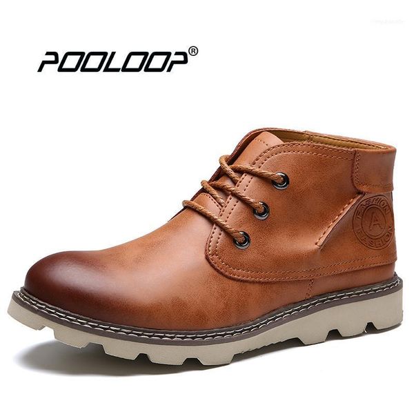boots pooloop fashion men genuine leather dress shoes waterproof mens ankle casual party black booties male11
boots pooloop fashion men genuine leather dress shoes waterproof mens ankle casual party black booties male11