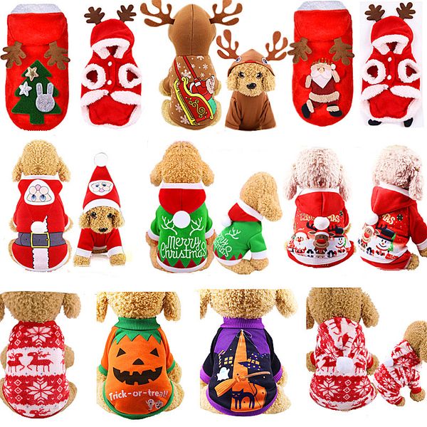 christmas dog clothes coat chihuahua winter halloween costume for small big dogs cat hoodies pet clothing
christmas dog clothes coat chihuahua winter halloween costume for small big dogs cat hoodies pet clothing
