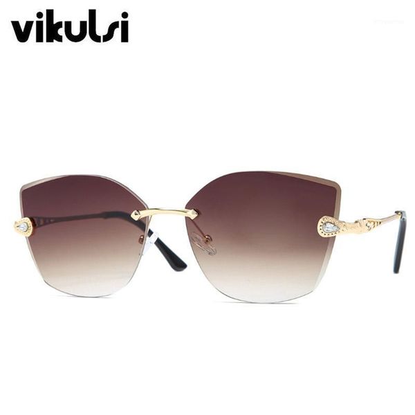 new cat eye retro diamond brand metal sunglasse summer outdoor uv400 eyewear female rimless gradient sun glasses designer shades1, White;black
new cat eye retro diamond brand metal sunglasse summer outdoor uv400 eyewear female rimless gradient sun glasses designer shades1, White;black