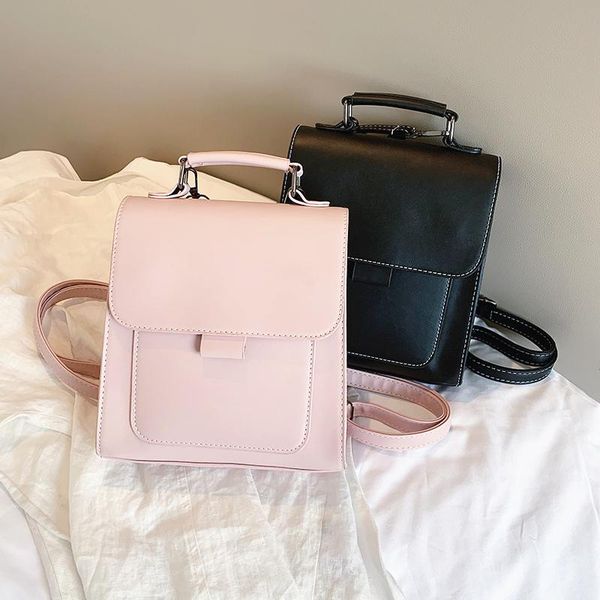 backpack style pure color small female 2021 school bag harajuku ulzzang college students high all-match
backpack style pure color small female 2021 school bag harajuku ulzzang college students high all-match