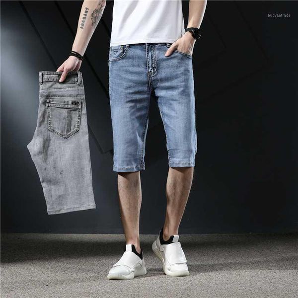 men's shorts 2021 summer men gray blue denim fashion smart casual straight slim fit elastic short jeans male brand plus size 401, White;black
men's shorts 2021 summer men gray blue denim fashion smart casual straight slim fit elastic short jeans male brand plus size 401, White;black