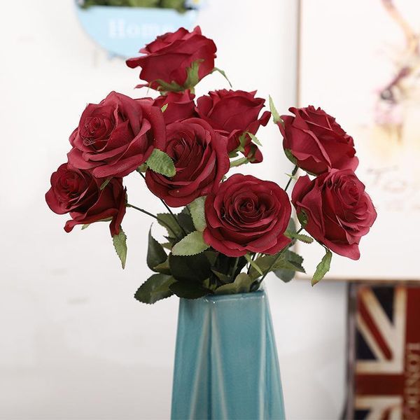 silk artificial fake bouquet french rose peony flower plant 10head diy branch party marriage wall decoration wedding table1
silk artificial fake bouquet french rose peony flower plant 10head diy branch party marriage wall decoration wedding table1