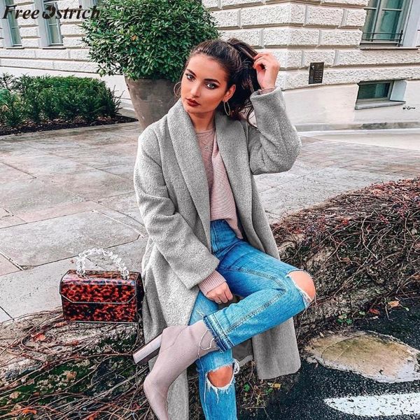women's trench coats ostrich fashion long sleeve jackets solid color casual loose coat windbreaker female overcoat, Tan;black
women's trench coats ostrich fashion long sleeve jackets solid color casual loose coat windbreaker female overcoat, Tan;black