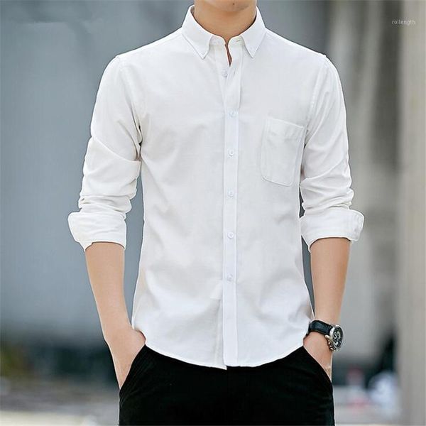 dress shirts men 2020 new fashion oxford shirts long-sleeve camisa masculina slim fit camisa social casual white business shirt1, White;black
dress shirts men 2020 new fashion oxford shirts long-sleeve camisa masculina slim fit camisa social casual white business shirt1, White;black