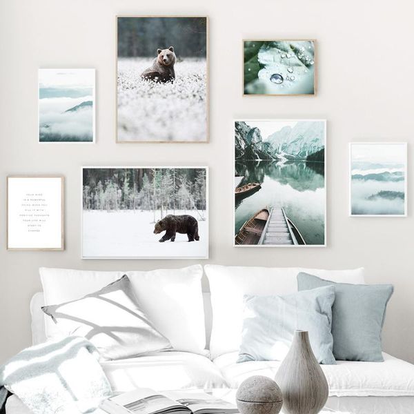 paintings mountain forest bear leaves dew quotes wall art canvas painting nordic posters and prints pictures for living room decor1
paintings mountain forest bear leaves dew quotes wall art canvas painting nordic posters and prints pictures for living room decor1