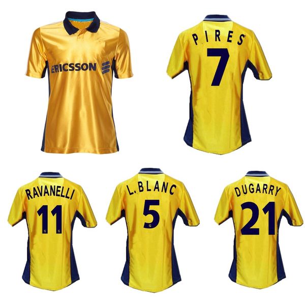 1998 1999 pires maurice blanc retro soccer jersey 98 99 ravanelli gallas classic vintage football shirt, Black;yellow
1998 1999 pires maurice blanc retro soccer jersey 98 99 ravanelli gallas classic vintage football shirt, Black;yellow