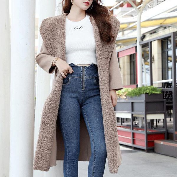 kmetram 100% wool coat winter jacket women clothes 2020 double side woolen coat female thicken long coats chaqueta mujer my42921, Black
kmetram 100% wool coat winter jacket women clothes 2020 double side woolen coat female thicken long coats chaqueta mujer my42921, Black