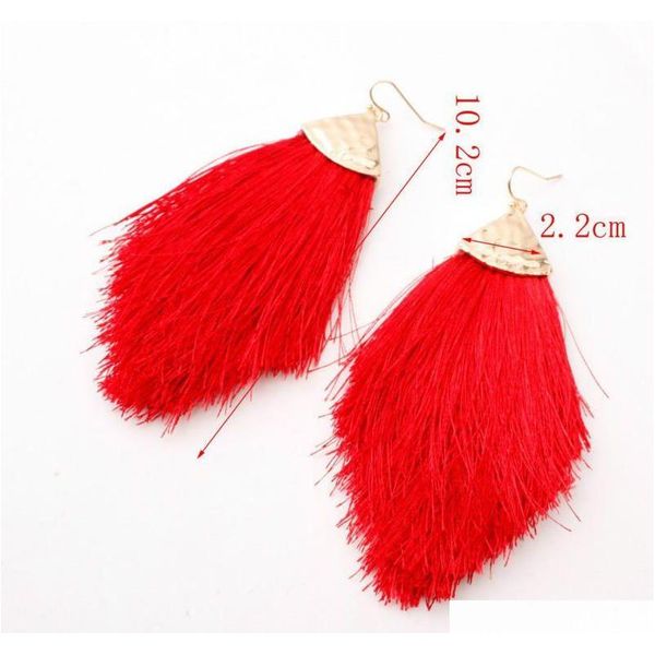 new vintage ethnic bohemia drop dangle long rope fringe cotton tassel earrings trendy sector earrings for wom sqcxcp beauty888, Silver
new vintage ethnic bohemia drop dangle long rope fringe cotton tassel earrings trendy sector earrings for wom sqcxcp beauty888, Silver