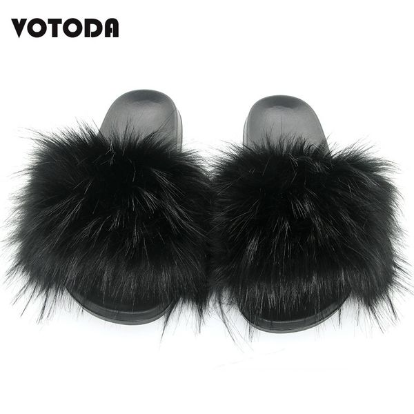 votoda women fur slippers winter warm home slipper faux fur slipper furry flip flops plush shoes fluffy woman raccoon fur slides x1020, Black
votoda women fur slippers winter warm home slipper faux fur slipper furry flip flops plush shoes fluffy woman raccoon fur slides x1020, Black