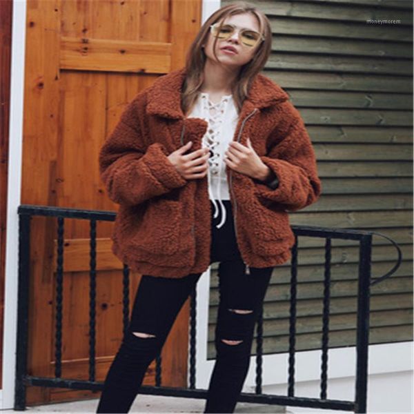 women's fur & faux 2021 winter women fashion slim jacket female outwear ladies elegant girls warm coat1, Black
women's fur & faux 2021 winter women fashion slim jacket female outwear ladies elegant girls warm coat1, Black
