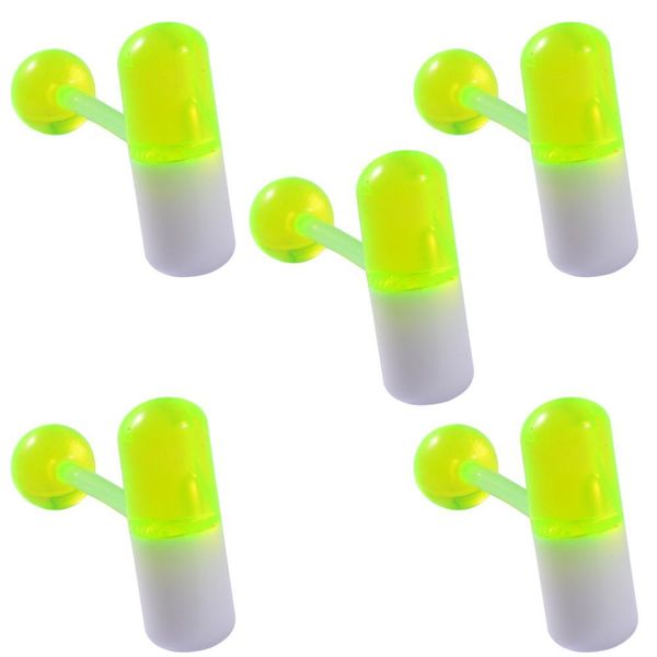 5pcs acrylic capsule tongue barbell ring pill tongue ring piercing transparent acrylic ball basic tongue ring jewelry 14g q bbydla, Silver
5pcs acrylic capsule tongue barbell ring pill tongue ring piercing transparent acrylic ball basic tongue ring jewelry 14g q bbydla, Silver