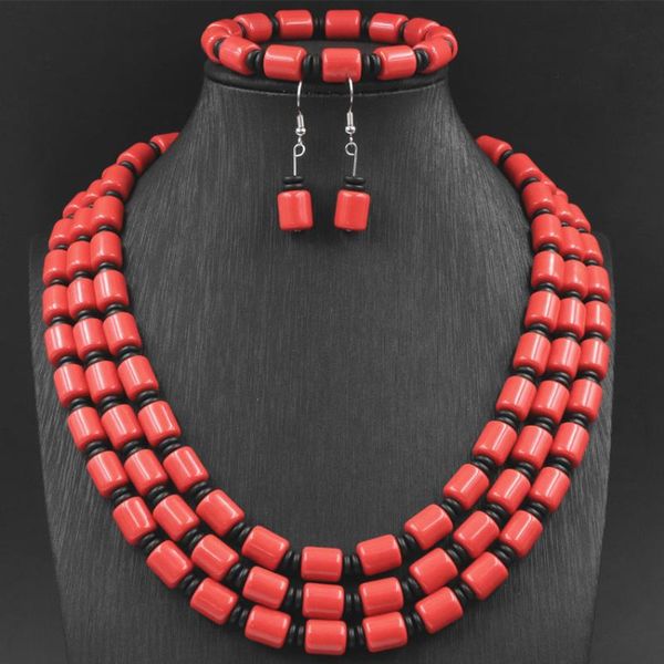 african jewelry set necklace earrings bracelet orange faux resin ambers beeswax beads fashion statement women sets 17-19" a526, Silver
african jewelry set necklace earrings bracelet orange faux resin ambers beeswax beads fashion statement women sets 17-19" a526, Silver