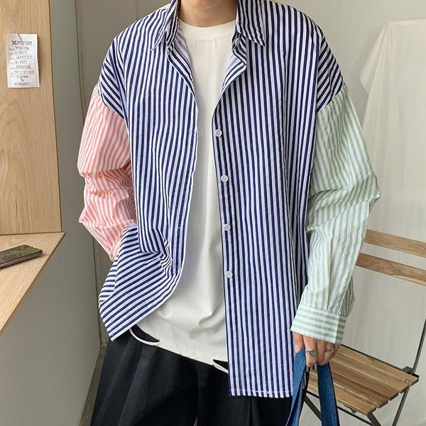 casual shirts for men large size button plaid long sleeve shirt mens striped harajuku clothing streetwear males baggy 20201, White;black
casual shirts for men large size button plaid long sleeve shirt mens striped harajuku clothing streetwear males baggy 20201, White;black