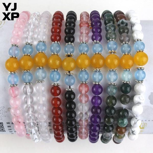 yjxp handmade минималистский 6-8мм бусины природные аметисты роза розовый quartzs кристалл духовной ювелирные изделия энергии браслет моды, Black
yjxp handmade минималистский 6-8мм бусины природные аметисты роза розовый quartzs кристалл духовной ювелирные изделия энергии браслет моды, Black