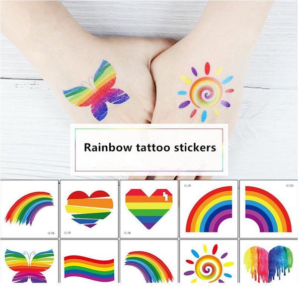 ins series colorful rainbow expression tattoo sticker face hand lovely body art fake tatoo temporary waterpr bbygfu
ins series colorful rainbow expression tattoo sticker face hand lovely body art fake tatoo temporary waterpr bbygfu