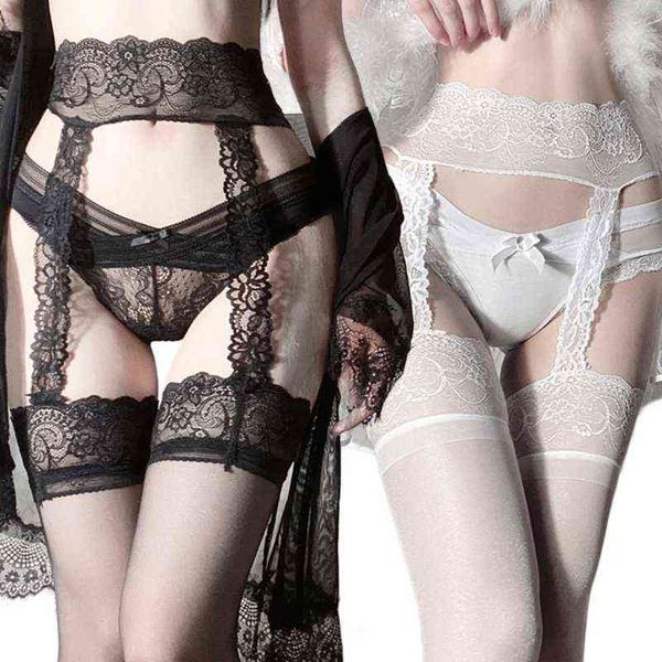2022 new women lingerie sheer suspender pantyhose floral lace garter belt thigh high stockings ultra-thin silky erotic w220312, Red;black
2022 new women lingerie sheer suspender pantyhose floral lace garter belt thigh high stockings ultra-thin silky erotic w220312, Red;black