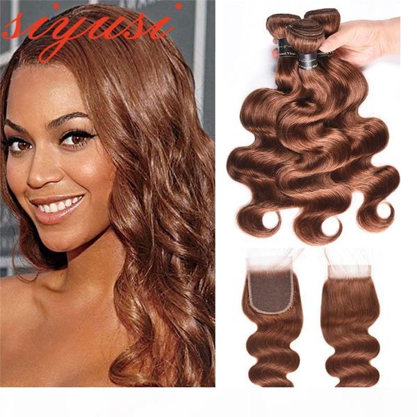 brazilian hair weave 3 bundles with closure double weft color 30# 27# body wave human hair bundles with closure soft remy hair, Black;brown
brazilian hair weave 3 bundles with closure double weft color 30# 27# body wave human hair bundles with closure soft remy hair, Black;brown