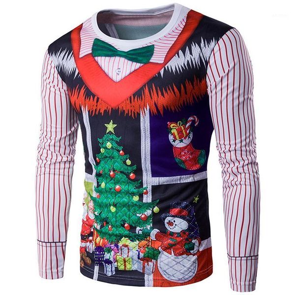 men christmas tree printed t shirt fashion long sleeve &tees autumn casual hip hop streetwear undershirt santa claus t-shirt1, White;black
men christmas tree printed t shirt fashion long sleeve &tees autumn casual hip hop streetwear undershirt santa claus t-shirt1, White;black
