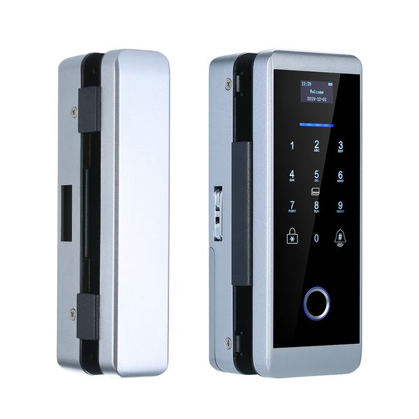 smart fingerprint glass door lock 5 ways to unlock intelligent doorbell attendance device anti decode touch screen home security
smart fingerprint glass door lock 5 ways to unlock intelligent doorbell attendance device anti decode touch screen home security