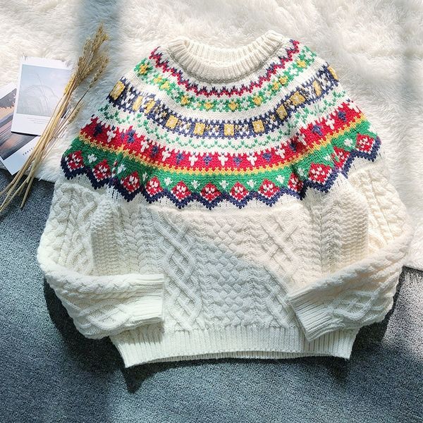 lpnk8 new internet winter autumn ethnic national pullover style colorful and celebrity ferris wheel jacquard round neck wool sweater pullove, White;black
lpnk8 new internet winter autumn ethnic national pullover style colorful and celebrity ferris wheel jacquard round neck wool sweater pullove, White;black