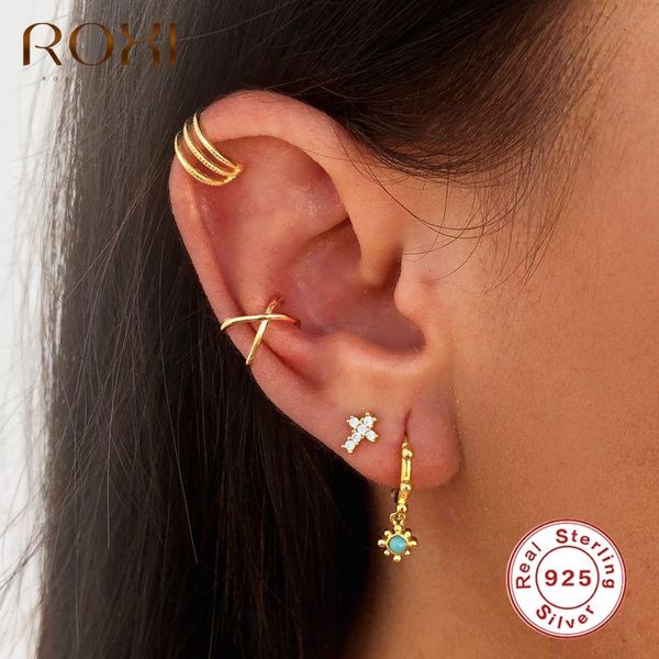 hoop & huggie roxi bohemia sunflower turquoise stone small round beads earrings for women wedding jewelry 925 sterling silver, Golden;silver
hoop & huggie roxi bohemia sunflower turquoise stone small round beads earrings for women wedding jewelry 925 sterling silver, Golden;silver