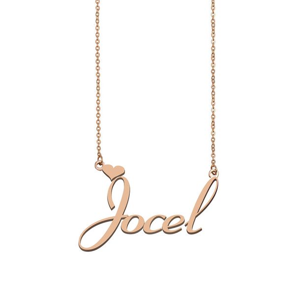 jocel name necklaces pendant custom personalized for women girls children friends mothers gifts 18k gold plated stainless steel, Silver
jocel name necklaces pendant custom personalized for women girls children friends mothers gifts 18k gold plated stainless steel, Silver