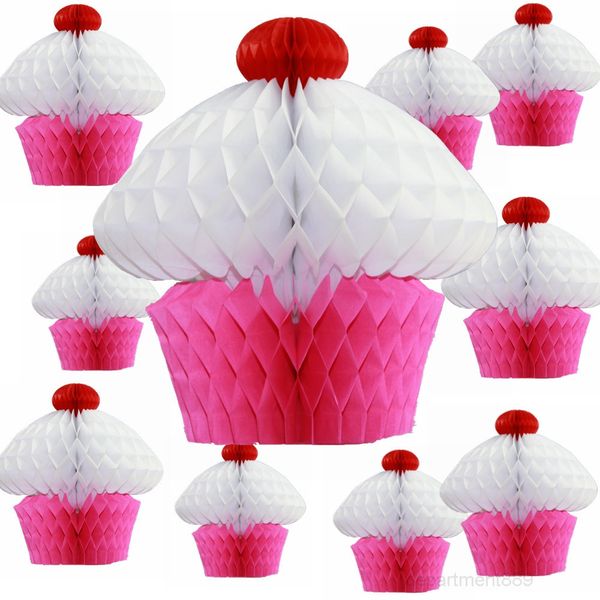 a-new design 10pc 20cm tissue paper kids birthday party decoration hanging cupcake bauble pendant summer garden
a-new design 10pc 20cm tissue paper kids birthday party decoration hanging cupcake bauble pendant summer garden