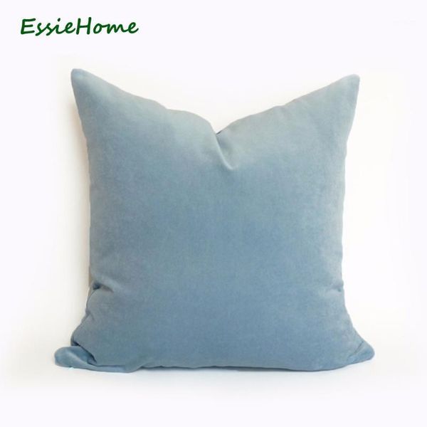 essie home luxury sky blue light blue velvet cushion cover pillow case lumber pillow case1
essie home luxury sky blue light blue velvet cushion cover pillow case lumber pillow case1