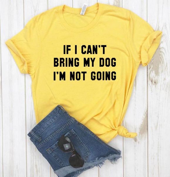 women t shirt if i can't bring my dog i' not going letter print tshirt women short sleeve o neck loose t-shirt ladies tee shirt, White
women t shirt if i can't bring my dog i' not going letter print tshirt women short sleeve o neck loose t-shirt ladies tee shirt, White