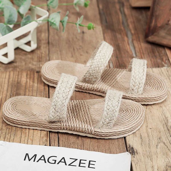 summer new imitation straw women's flip flops fashion simple flat shoes wear beach leisure sandals outside, Black
summer new imitation straw women's flip flops fashion simple flat shoes wear beach leisure sandals outside, Black